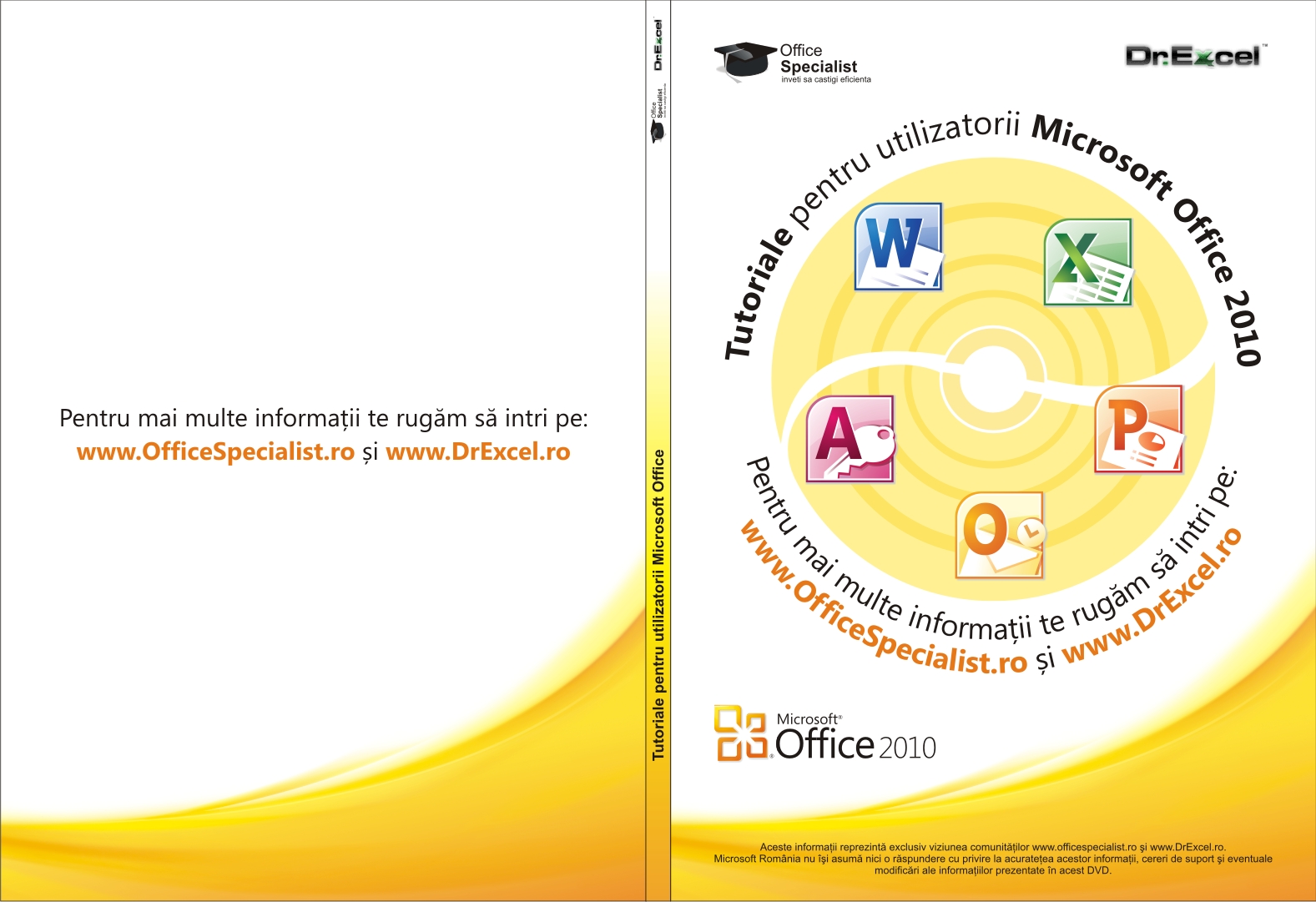 DVD Office 2010 Coperta