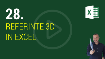 Referinte 3D in Excel